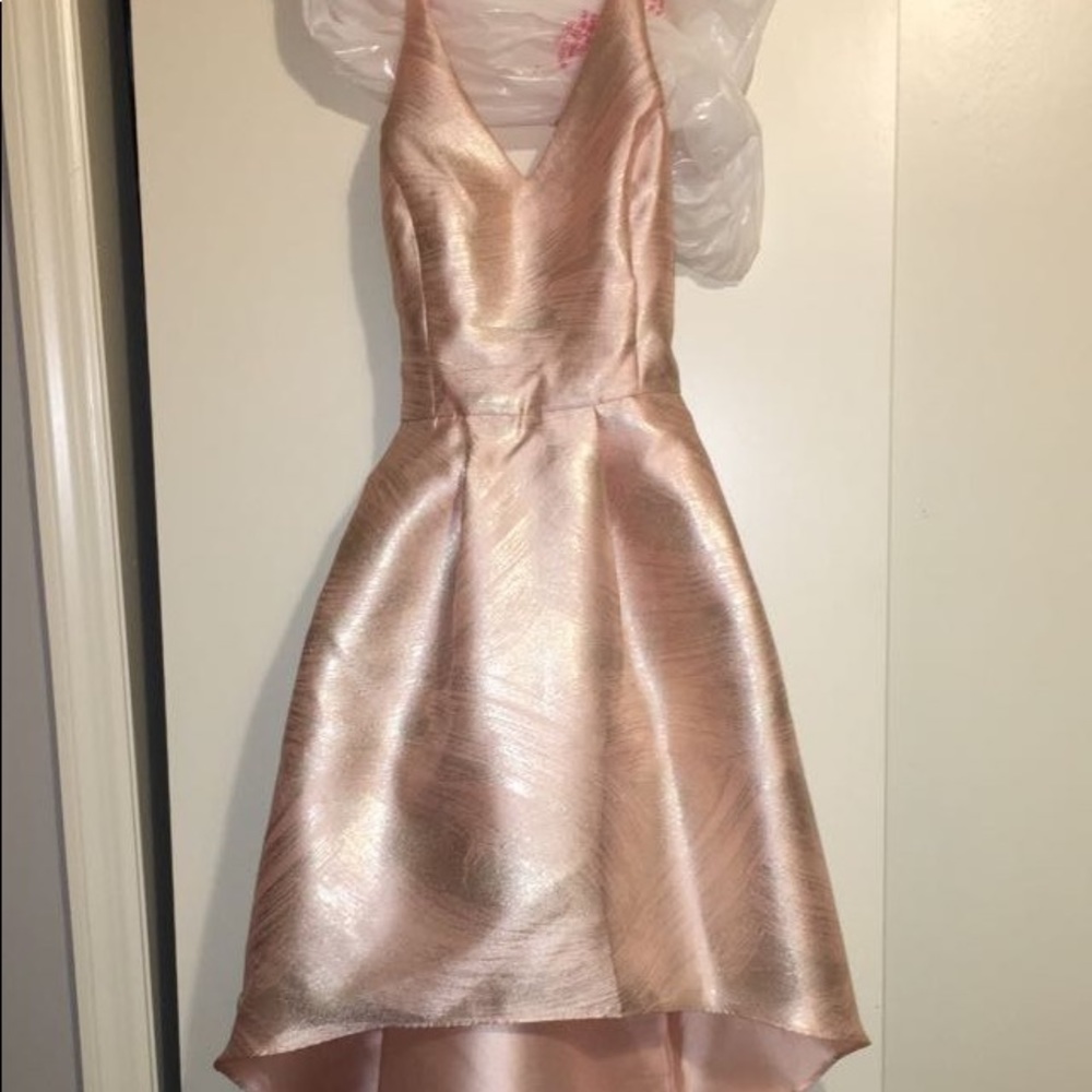 Rose Gold Prom Dress